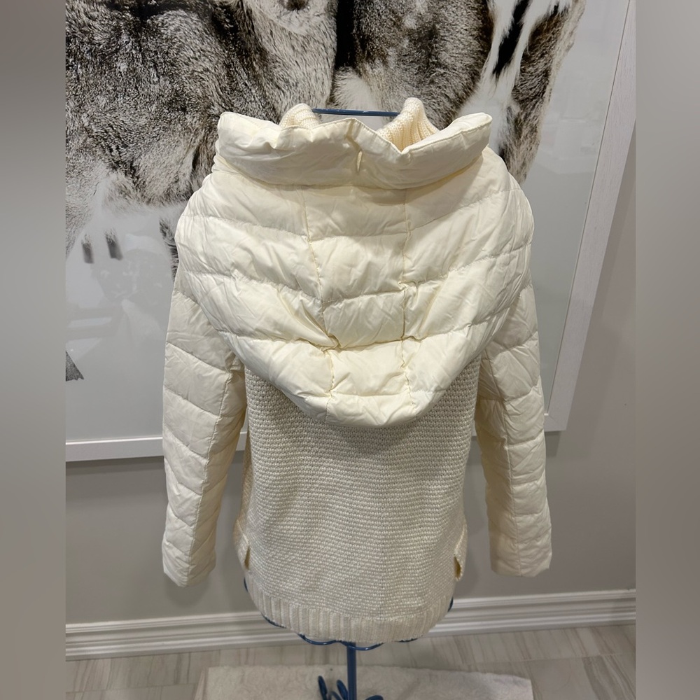 Roberto Cavalli sweater & quilted hood and sleeves. Made in Italy - Picture 3 of 5
